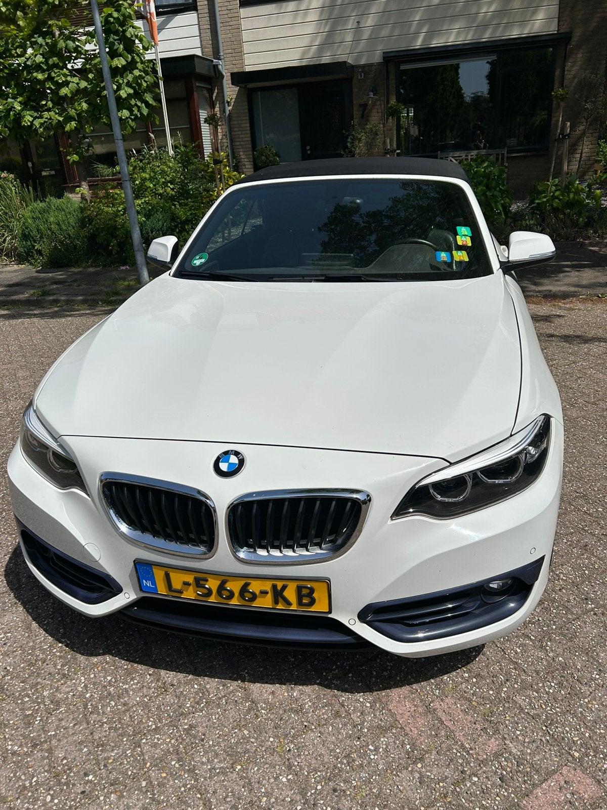 BMW 2-Serie cabrio 230i 251pk Aut 2018 Wit, 1998 cc, Zwart, 4 cilinders, Cabriolet
