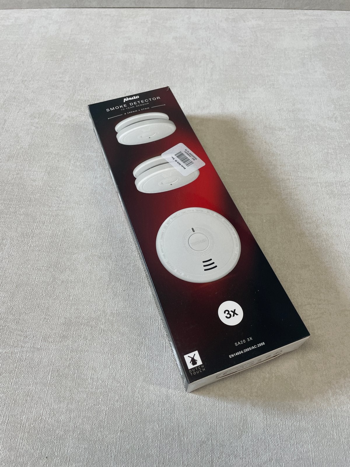 Alecto SA20 Rookmelder 3-pack - Nieuw in doos, Detector, Sensor of Melder, Info@alectohome.nl, Nieuw, Ophalen of Verzenden