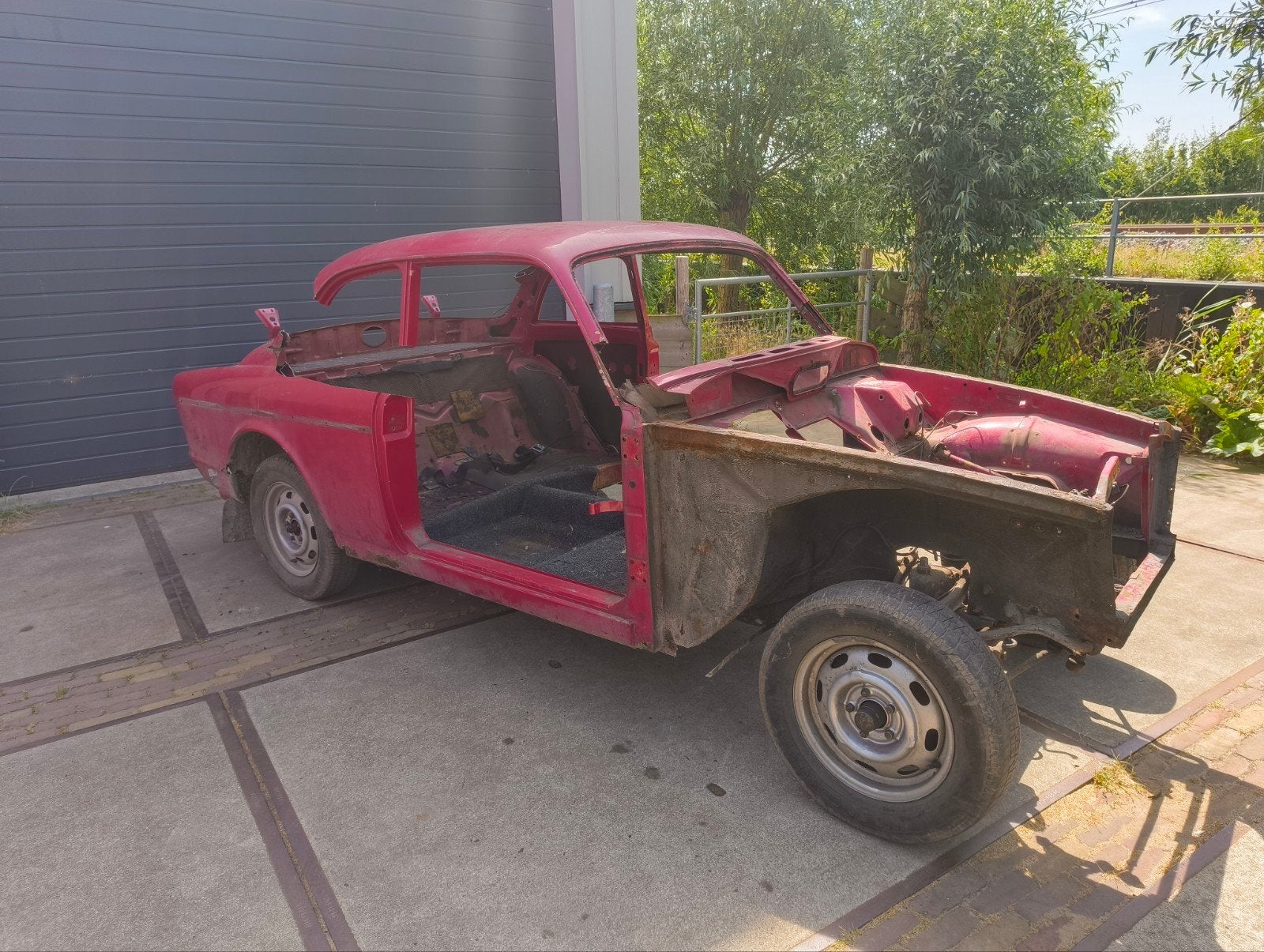 Volvo Amazon carrosserie - Restauratieproject, Auto-onderdelen, Ophalen, Volvo, Gebruikt, Achter