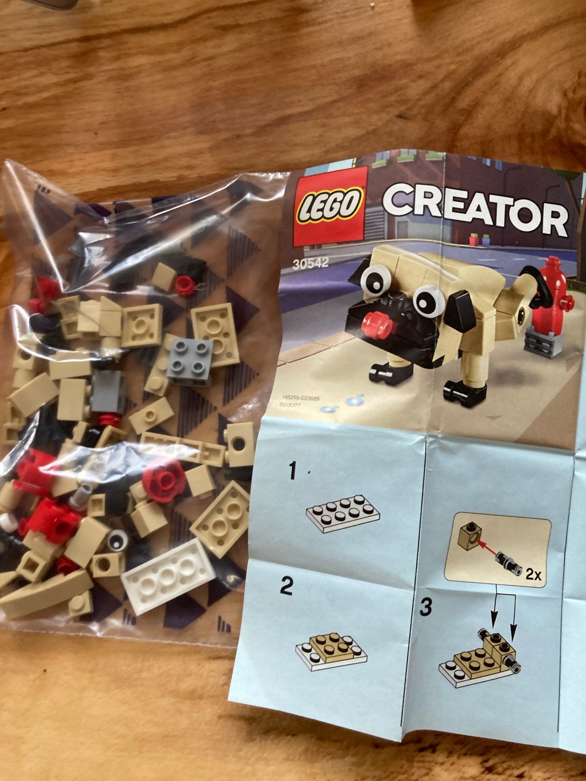 LEGO Creator Mops 30542 - compleet, Ophalen of Verzenden, Nieuw, Overige merken