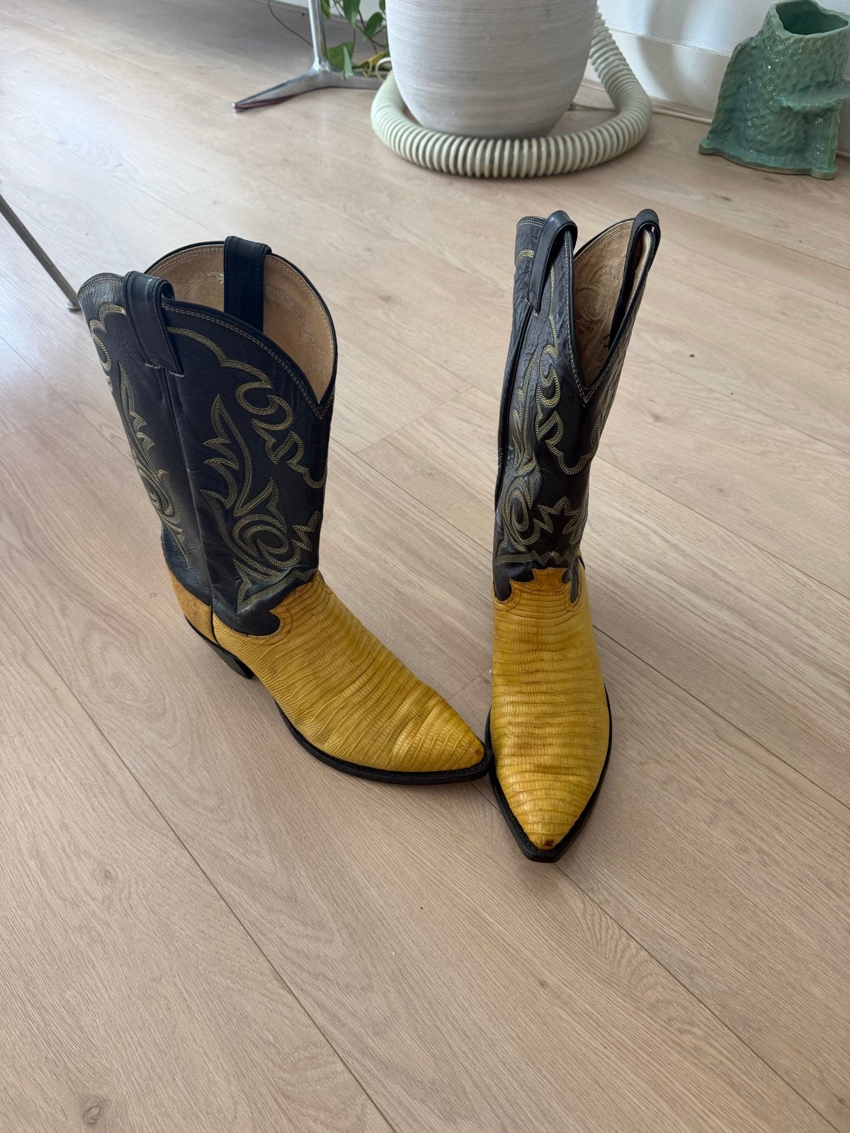 Unieke Justin cowboylaarzen - Lizard leer - Maat 44, Floris100@gmail.com, Overige kleuren, Boots, 2495ab