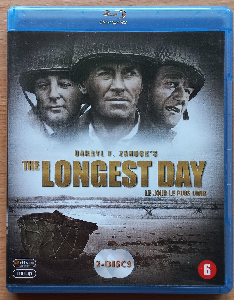 The longest day 2Disc Bluray - Darryl F. Zanuck, Inclusief extra's, Verzenden, Nederlands, Zo goed als nieuw
