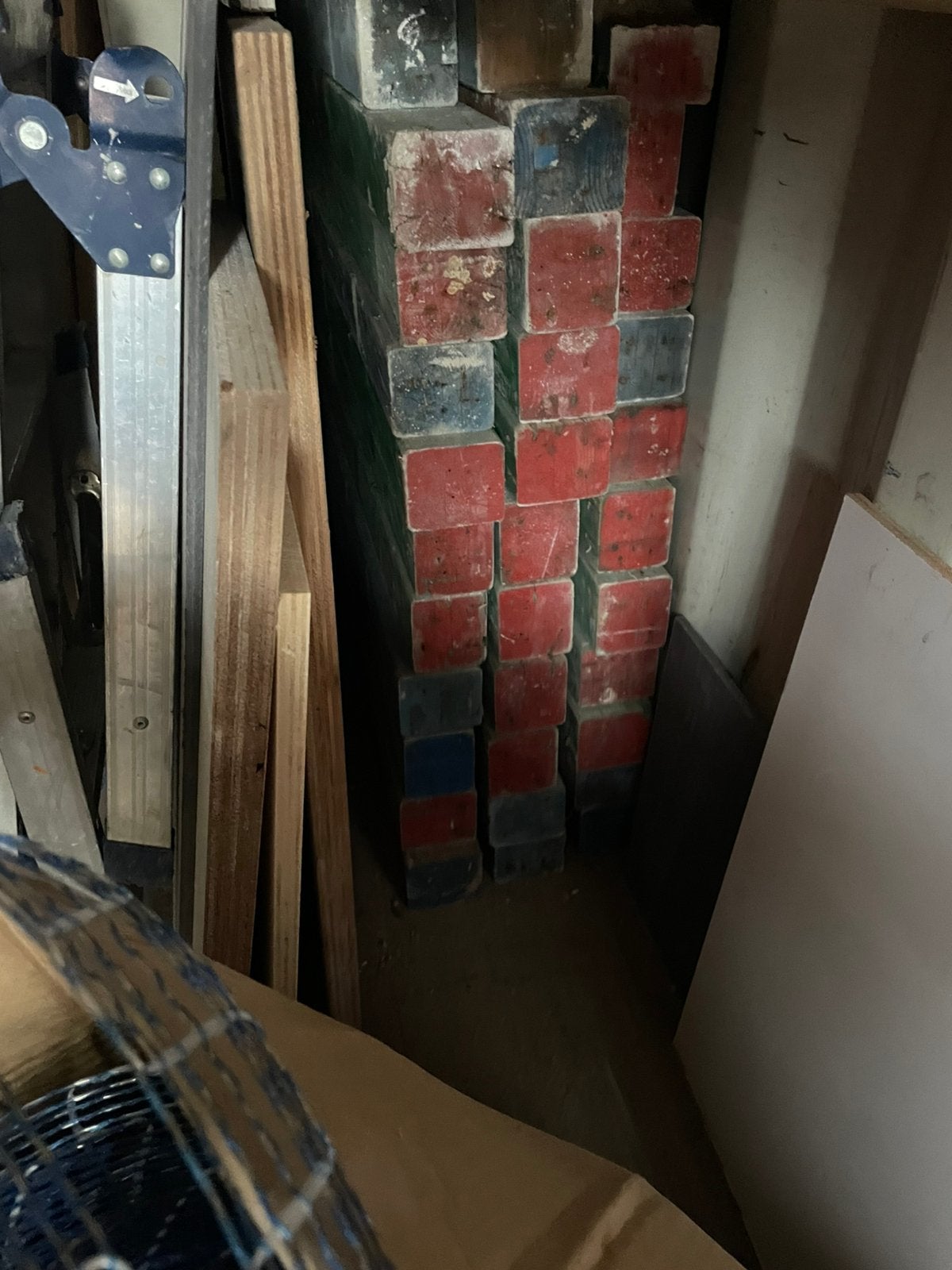 Metsel profielen 59st 295cm, Ophalen, Gebruikt