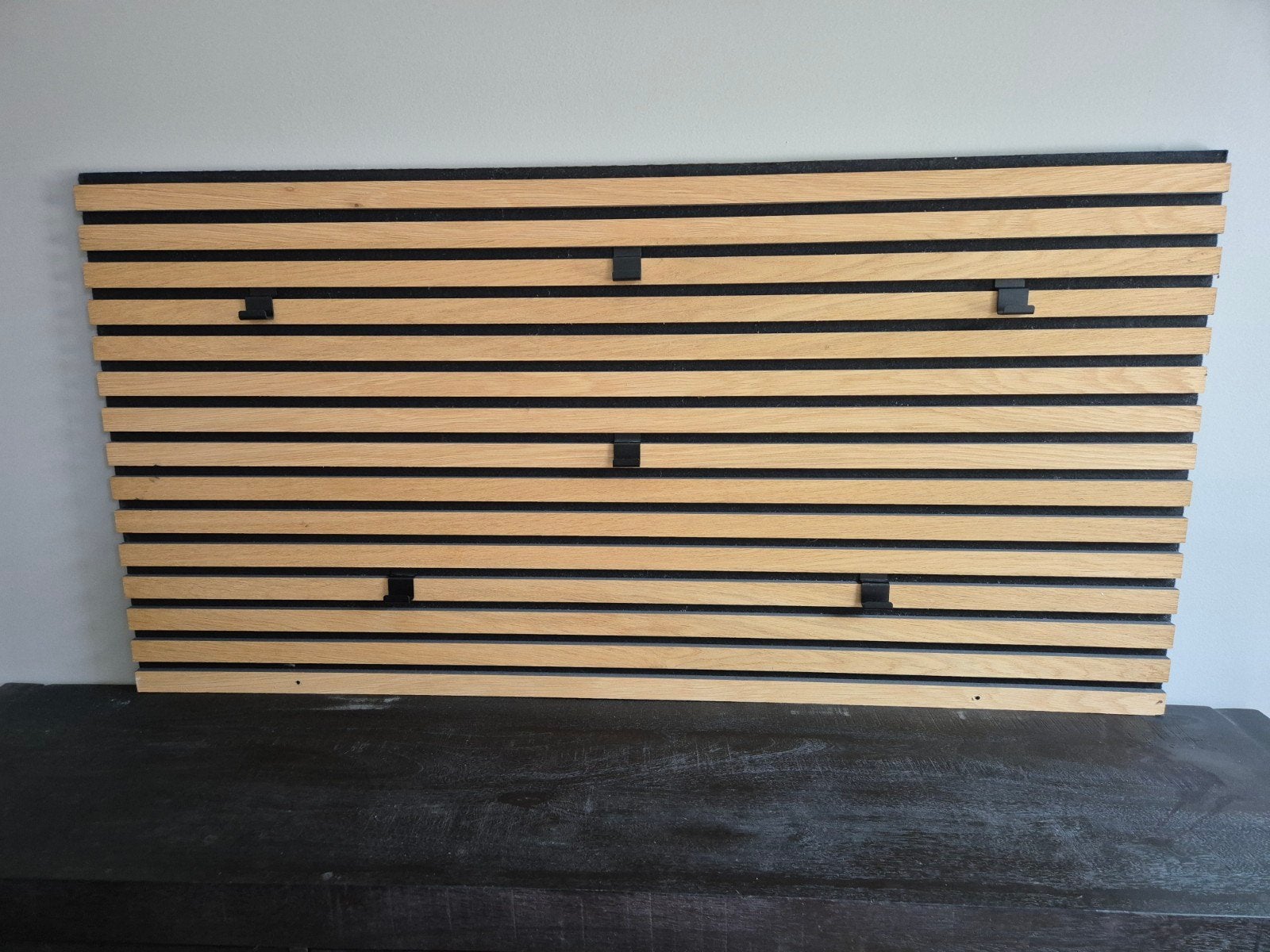 Akupanel Wandkapstok Eikenhout & MDF - 120x60 cm, Ophalen, Hout, Wandkapstok, Minder dan 100 cm