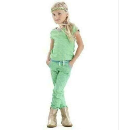 Ninni vi jumpsuit pak onesie groen groene 158 164 broek, Kinderen en Baby's, Kinderkleding | Maat 158, Broek, Ninni Vi, Zo goed als nieuw