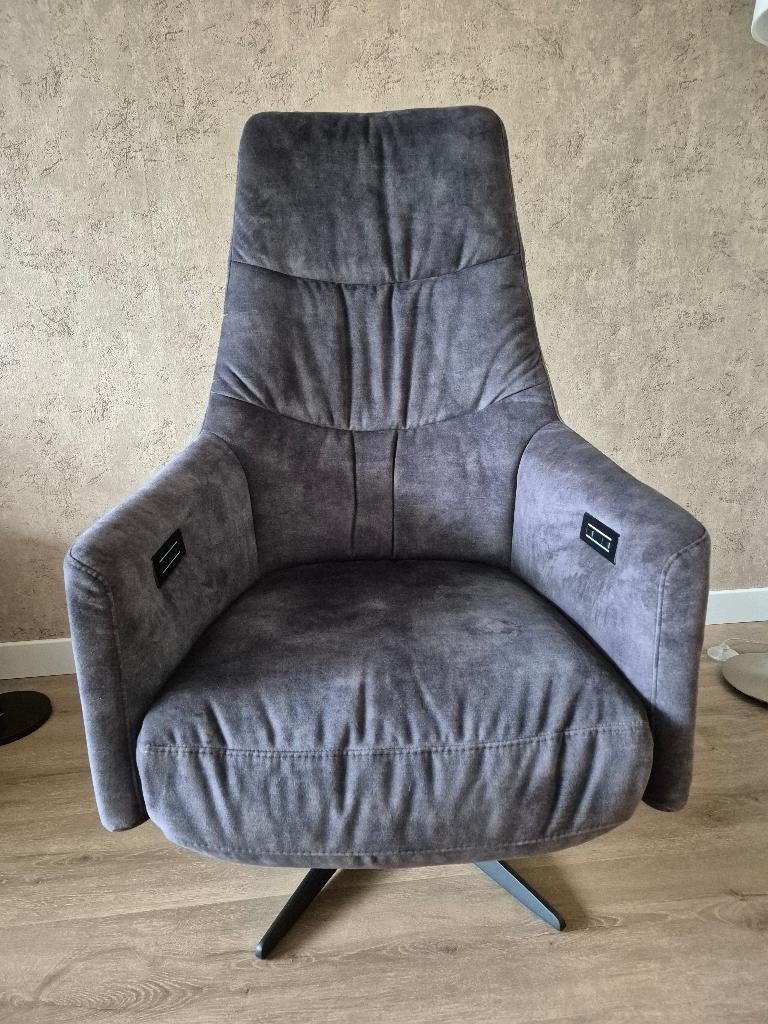 Relaxfauteuil Gealux model: Twinz 108, Ophalen, Luxueus, Minder dan 75 cm, Nieuw