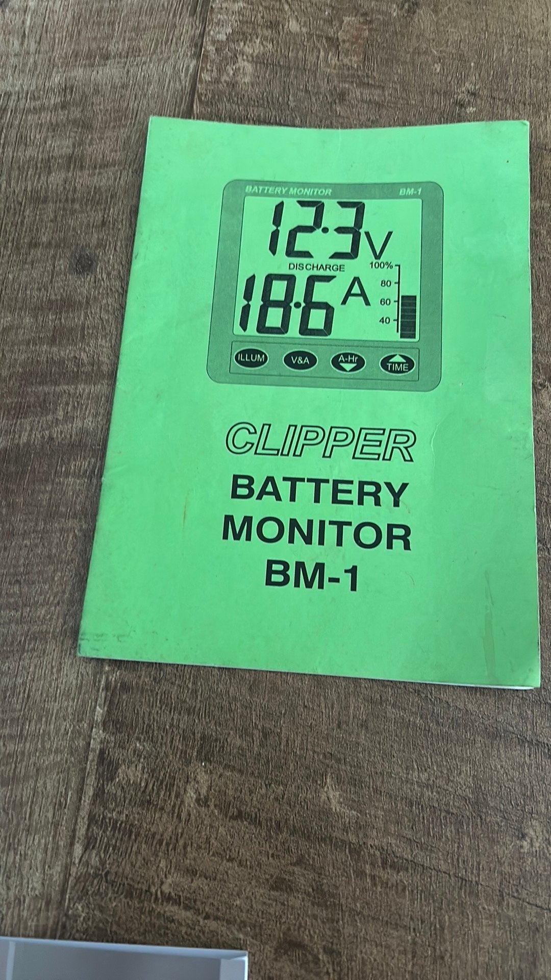 Accu Monitor BM-1 voor boot of camper, Watersport en Boten, Ophalen, Gebruikt, Motor en Techniek