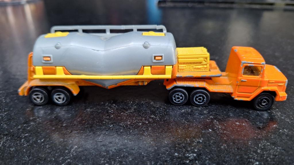 Vintage Majorette Tankwagen Vrachtwagen, Ophalen of Verzenden, Gebruikt, Bus of Vrachtwagen