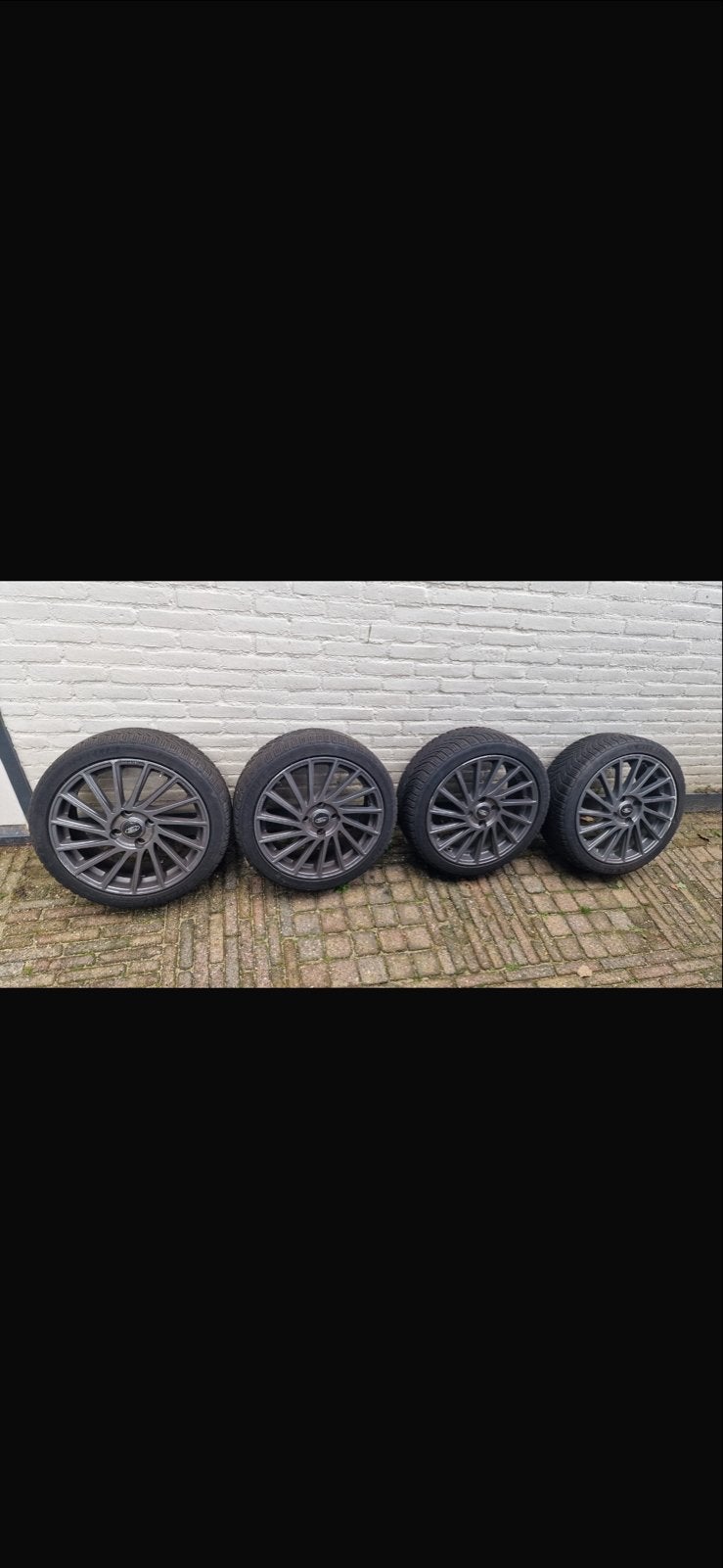 205/45/17 Ford Fiesta - Velgen + Michelin Winterbanden, Ophalen, Gebruikt, Banden en Velgen, 17 inch