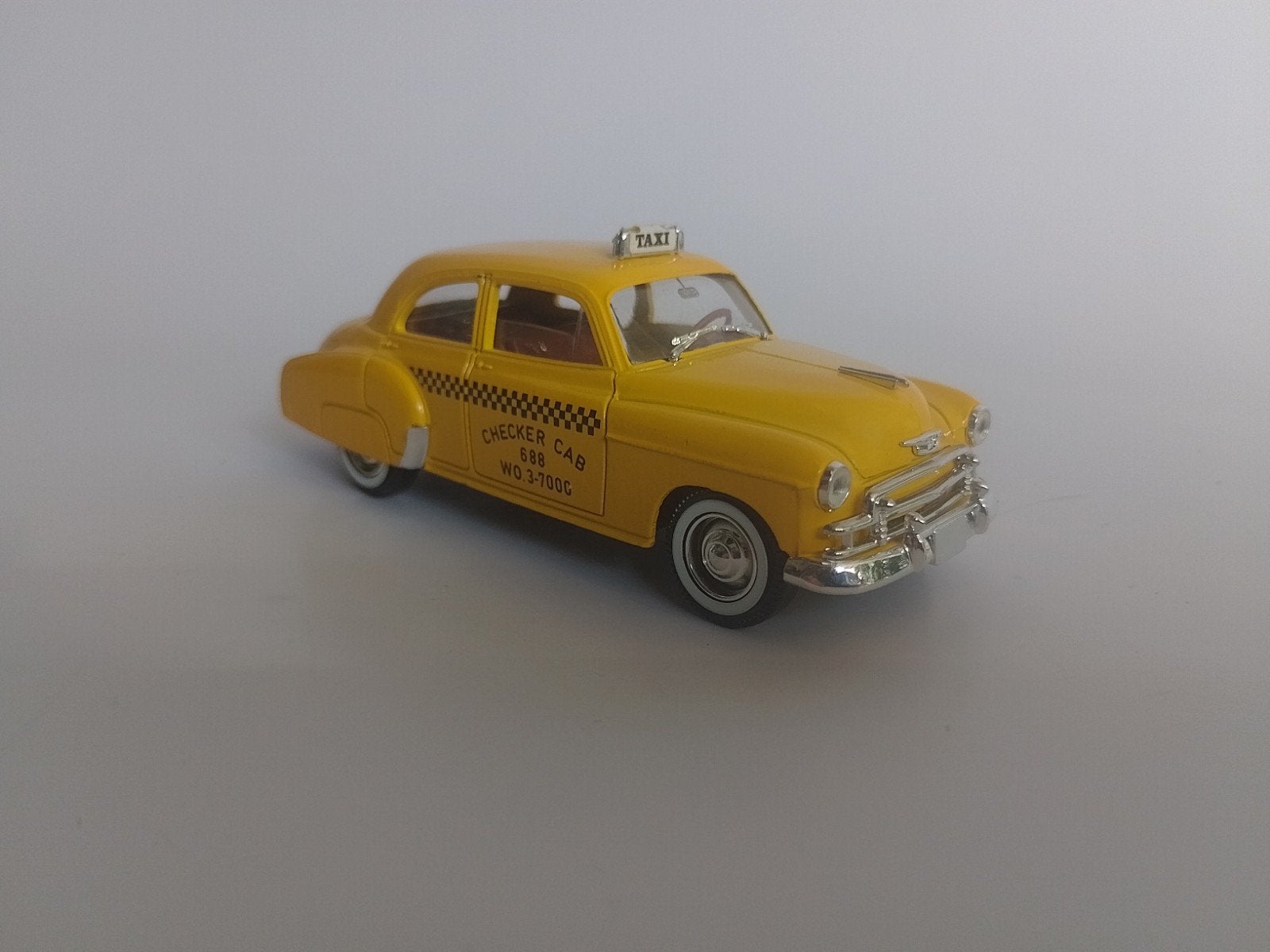 Chevrolet 1950 Yellow Cab Taxi , Solido, Ophalen of Verzenden, Nieuw, Auto, Solido