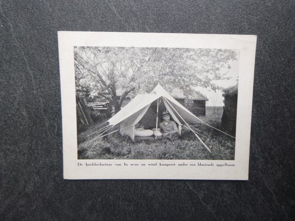 Weer en Wind maandblad, tent, Verzenden, 1980 tot heden, Ongelopen, Noord-Brabant