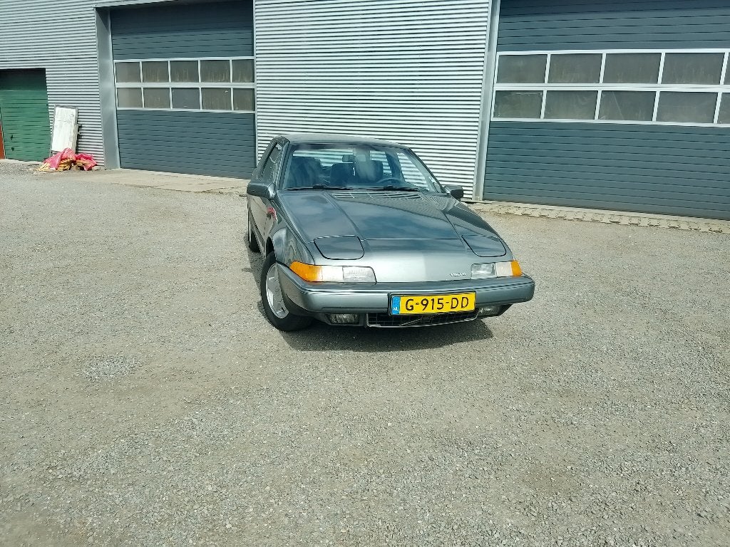 Volvo  480 1.7 1989 Grijs, Auto's, Stof, 4 cilinders, Bedrijf, Handgeschakeld