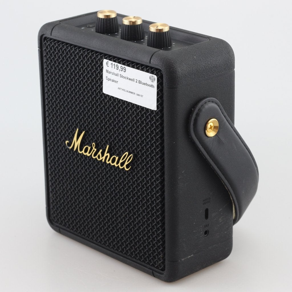Marshall Stockwell 2 Bluetooth Speaker, Marshall, Gebruikt, Support@marshall.com, Marshall Amplification PLC
Denbigh Road
Bletchley, Milton Keynes
MK1 1DQ
United Kingdom