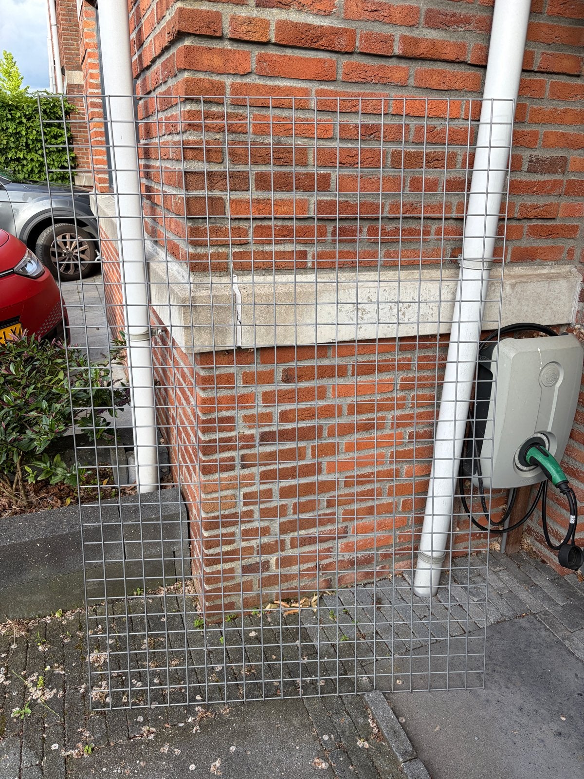 Metalen raster 150x105cm, maaswijdte 5cm, Ophalen, Gebruikt, IJzer, Overige typen