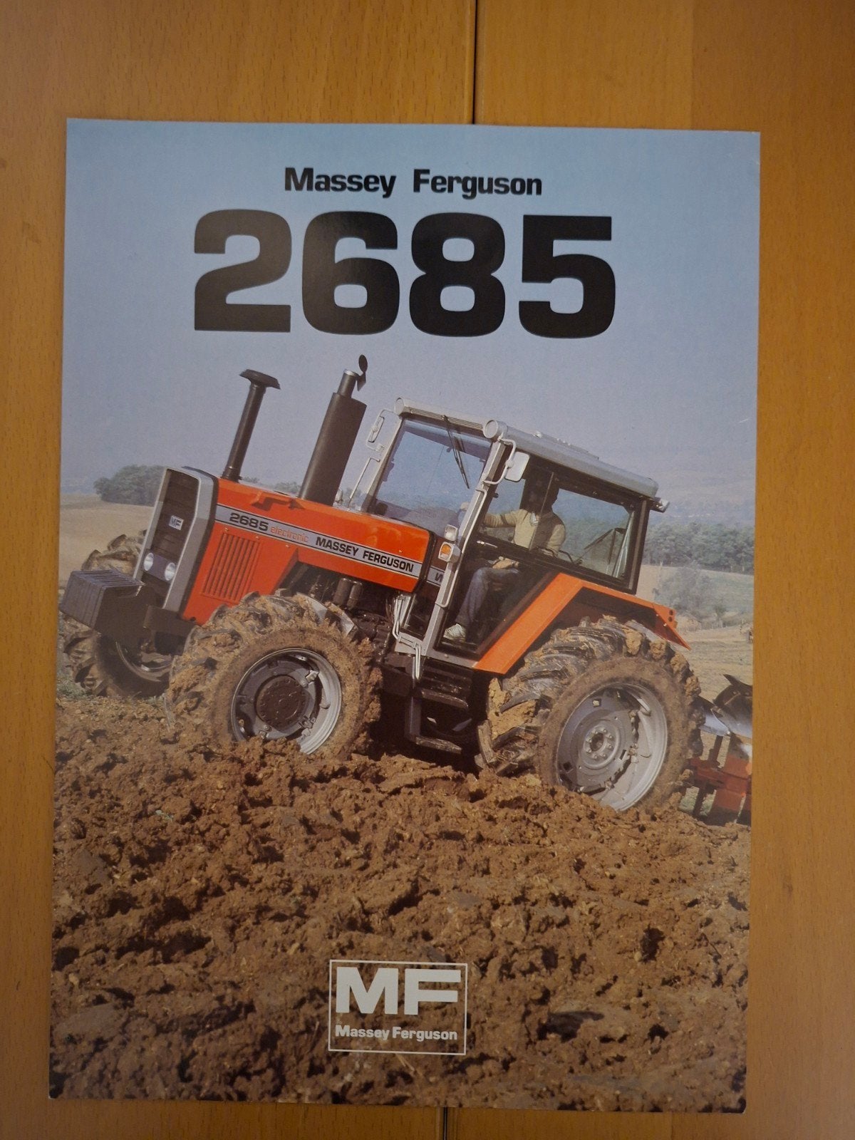 Folder Massey Ferguson MF 2685 Nederlandstalig, Ophalen of Verzenden, Gelezen, Tractor en Landbouw