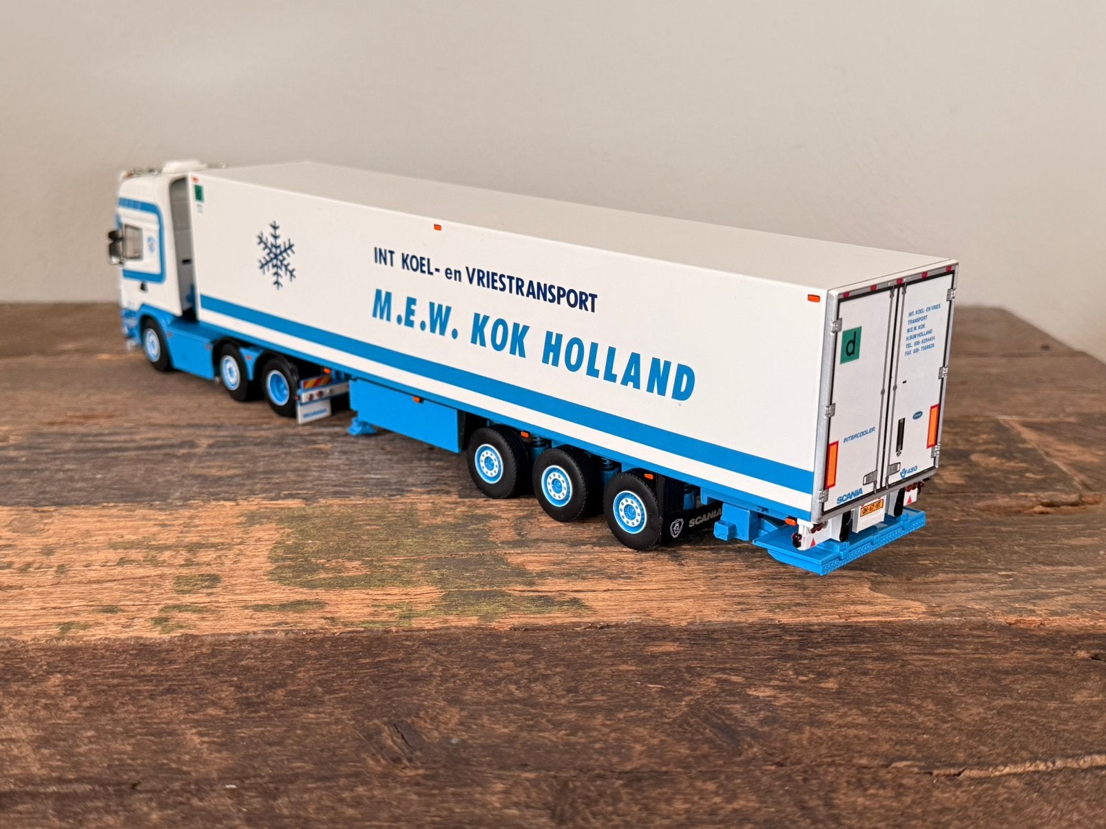 WSI - Scania 4 Serie Kok, Ophalen of Verzenden, Zo goed als nieuw, Bus of Vrachtwagen, Wsi