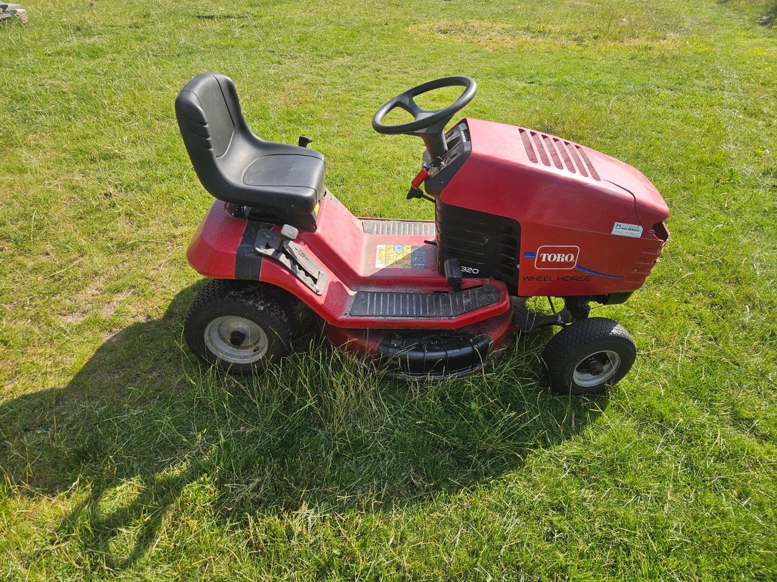 Toro Wheel Horse 320 Zitmaaier - Krachtige Benzine Maaier, Tuin en Terras, Cirkelmaaier, Gebruikt, Toro, Ophalen of Verzenden