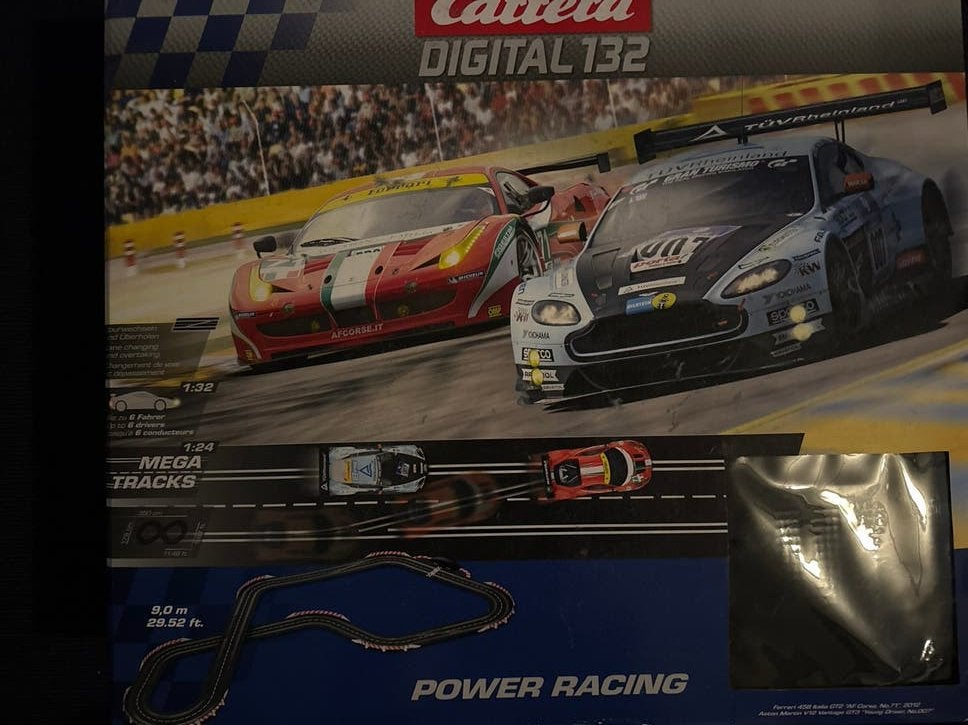 Carrera Digital 132 Power Racing Racebaan Set, Racebaan, Carrera, Ophalen of Verzenden, Zo goed als nieuw