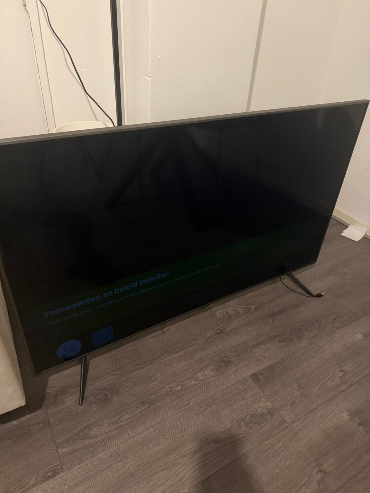 Samsung TV 55 inch - defect, Ophalen, 50 Hz, Samsung, 100 cm of meer