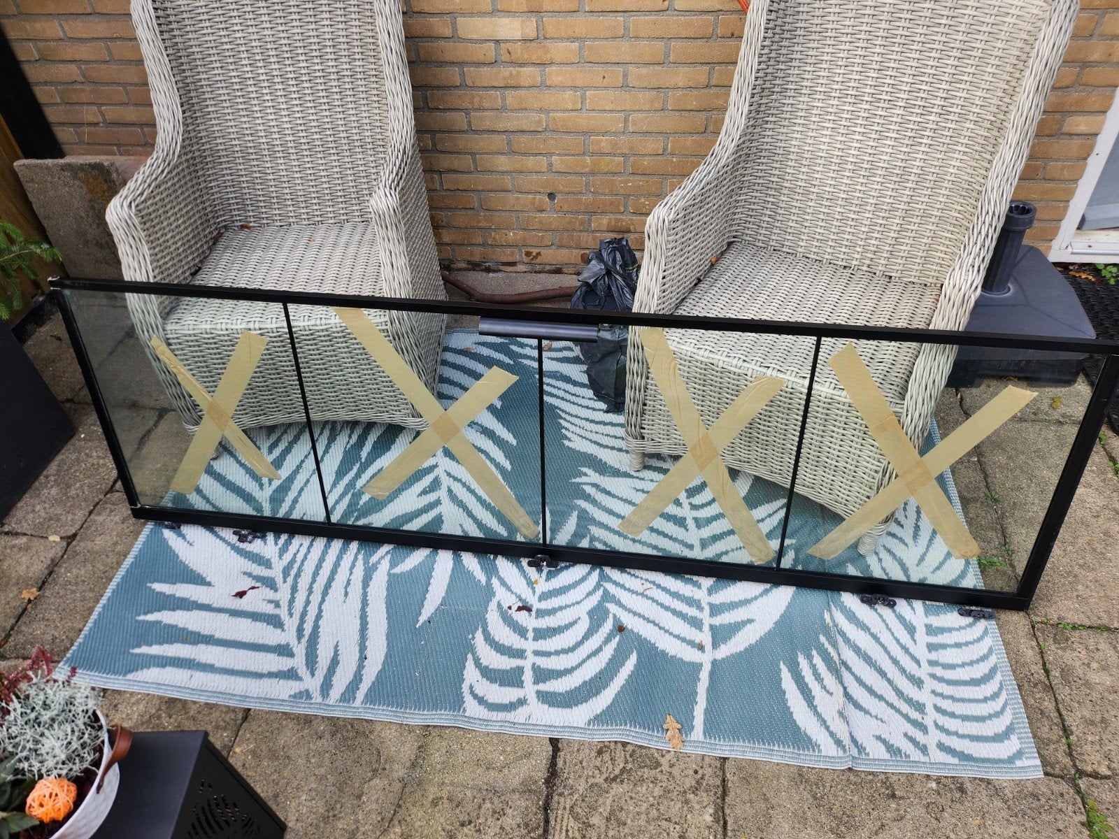 Glasplaat, Ophalen, Glasplaat, 160 cm of meer