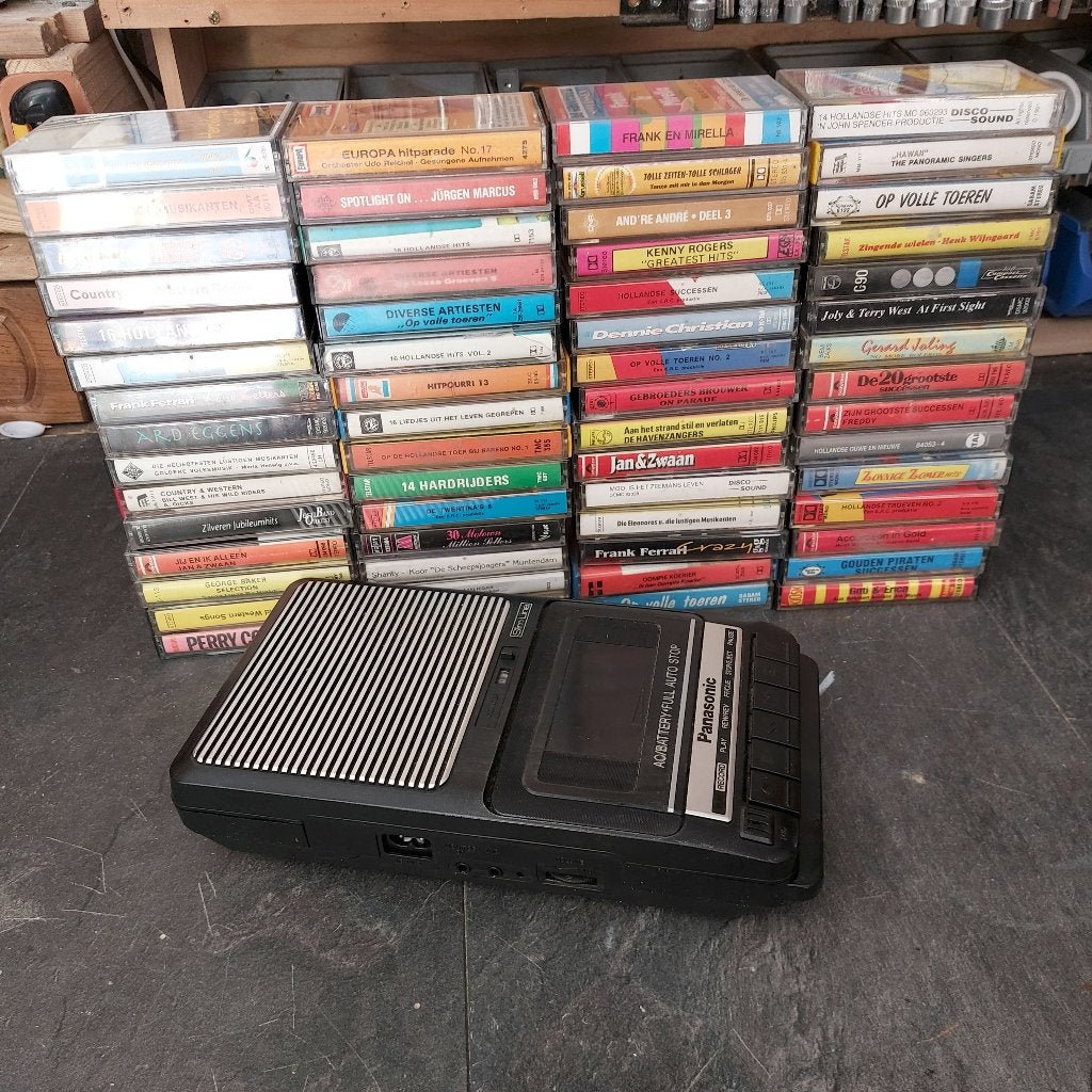cassette bandjes, Ophalen, Gebruikt, Overige genres, 26 bandjes of meer