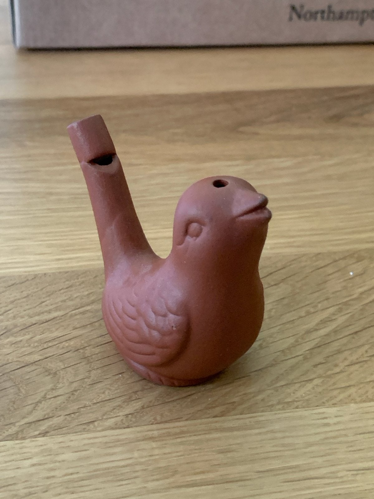 Vintage Terracotta Vogel Fluitje - Waterfluitje, Ophalen of Verzenden