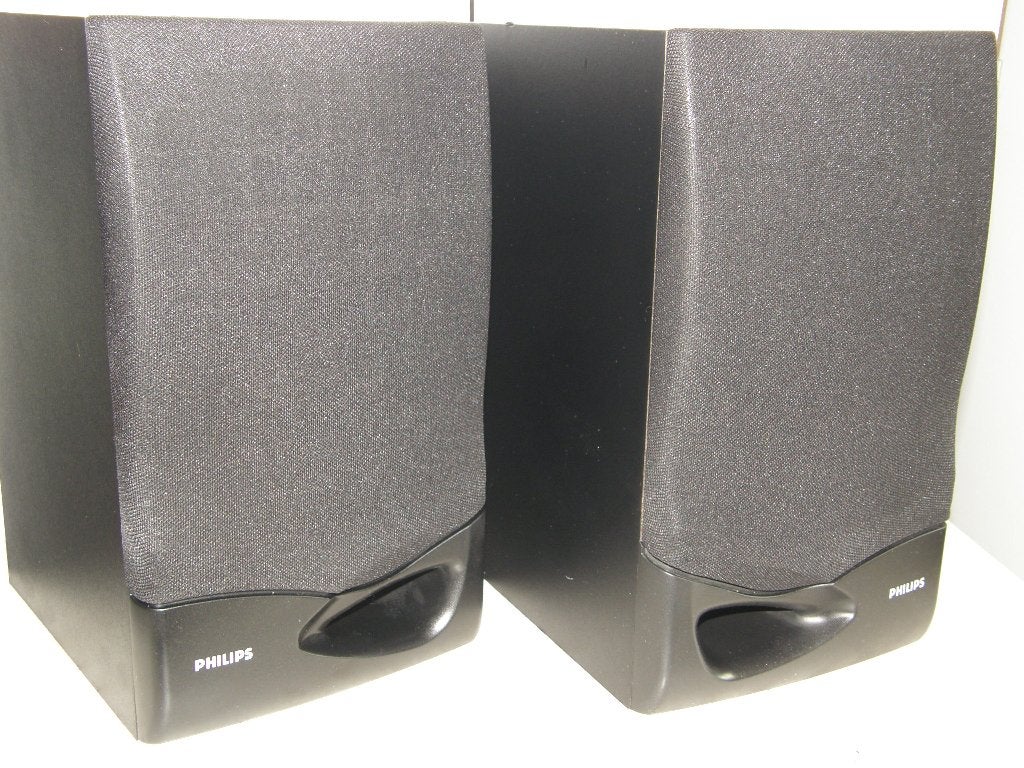 2x Set stereo luidsprekers Philips FB 2620 + Schneider 90 LS, Audio, Tv en Foto, Luidsprekers, Ophalen, Stereo speakers, Philips