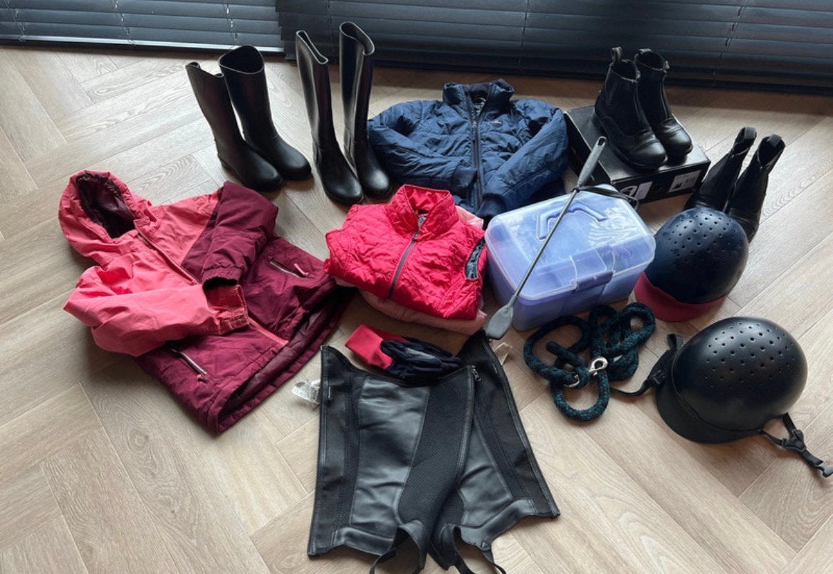 Diverse paardrijkleding en accessoires., Ophalen, Zo goed als nieuw, Overige soorten