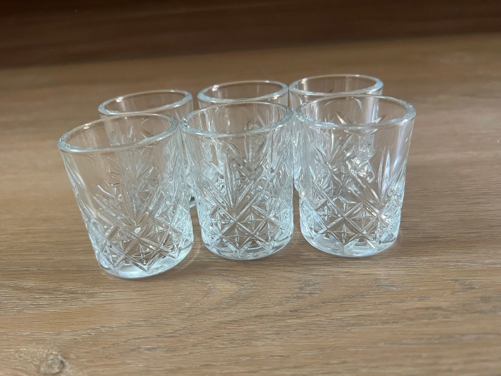 Set van 6 borrelglaasjes, Ophalen, Nieuw, Glas, Overige stijlen