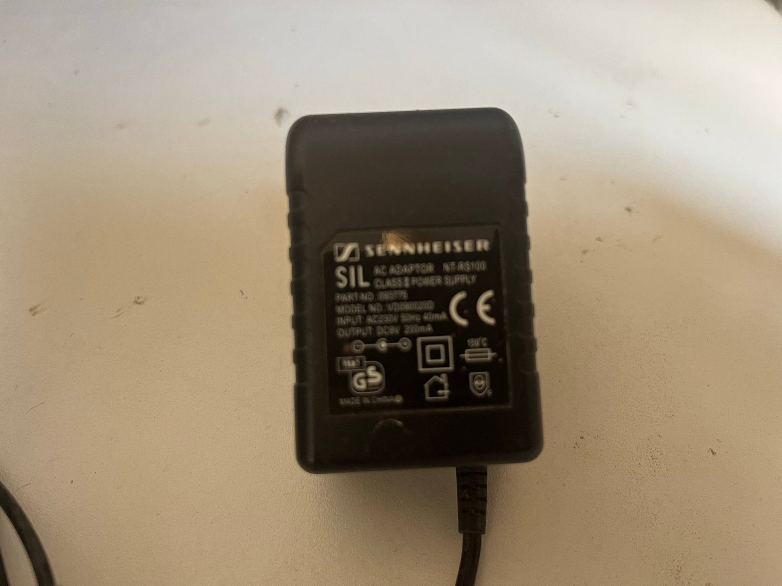 Sennheiser TR120 draadloze hoofdtelefoon met basisstation, Gebruikt, Sennheiser, Ophalen of Verzenden, Over-ear