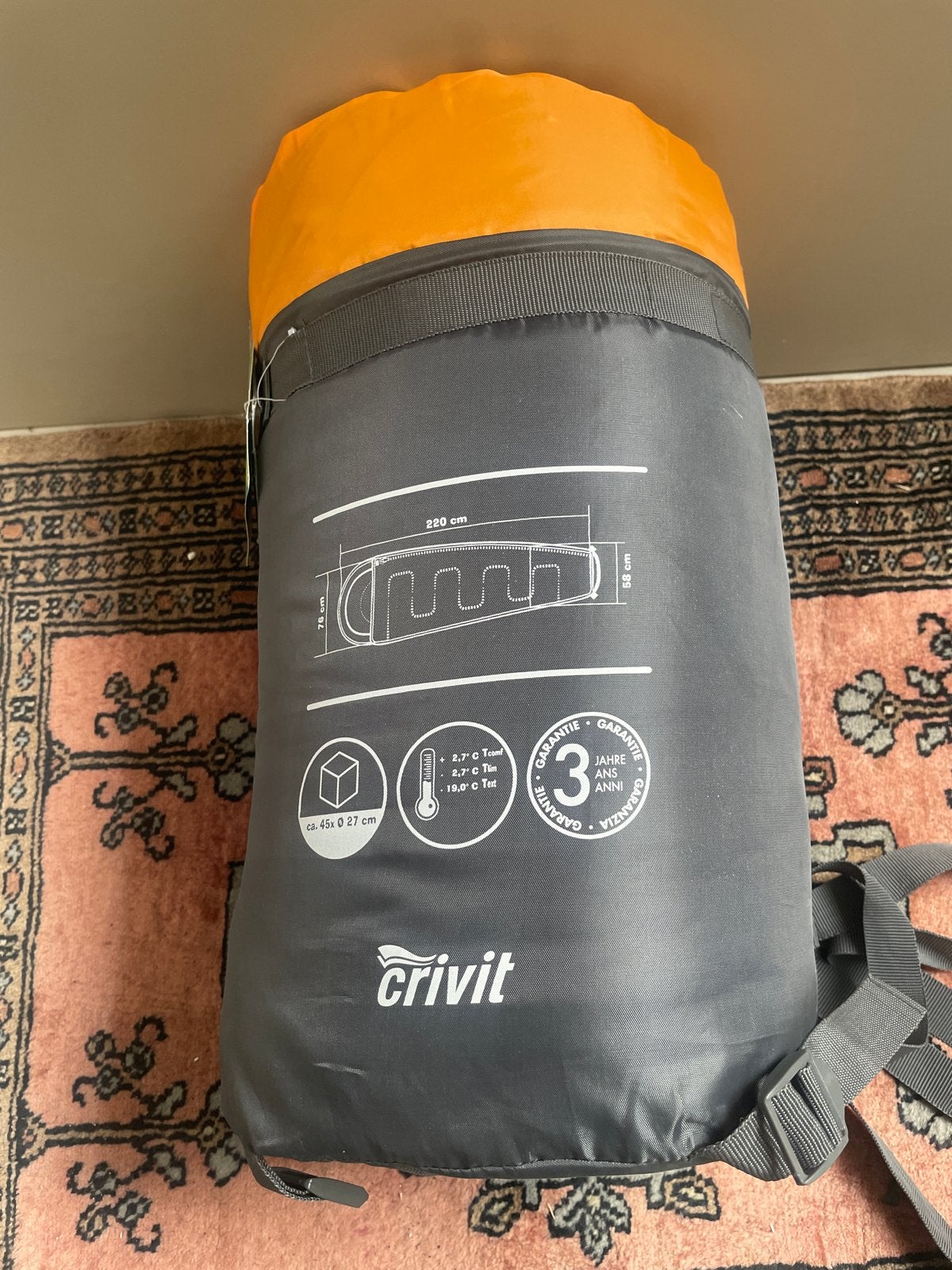 Crivit Slaapzak - Nieuw en Ongebruikt, Ophalen, Nieuw