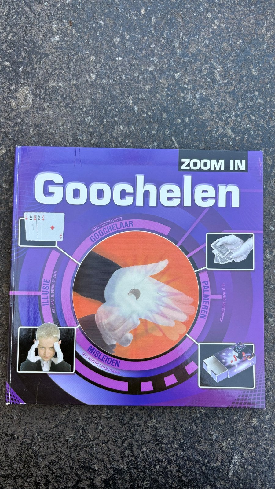 Zoom In Goochelen: Leer goocheltrucs voor beginners, Ophalen of Verzenden, Zo goed als nieuw, Non-fictie