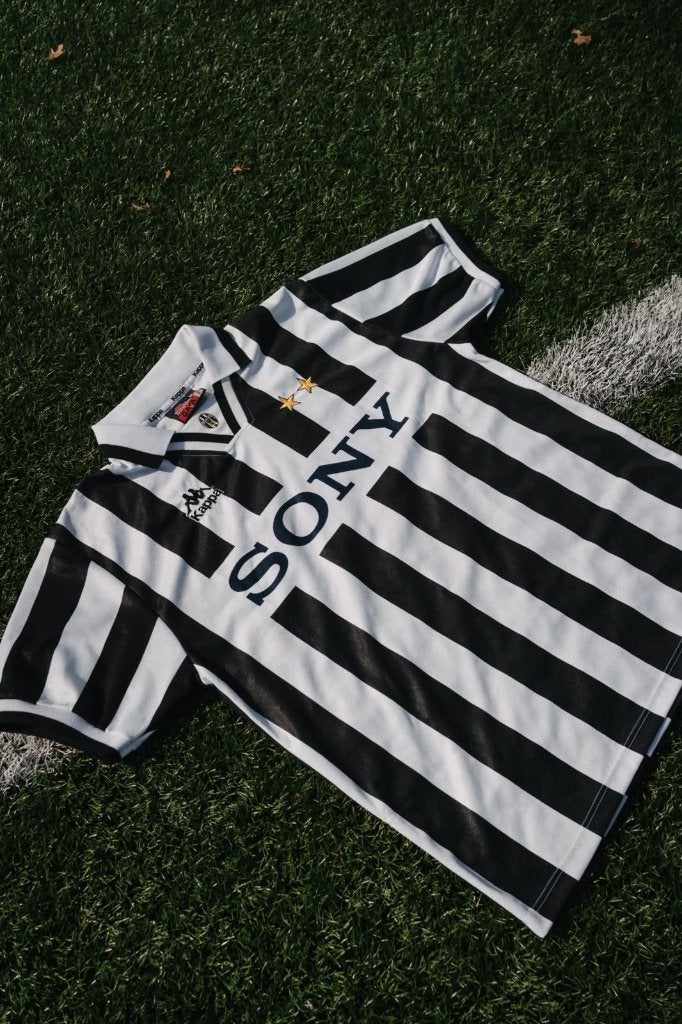 Juventus 1995/97 Kappa Sony L, Maat L, Ophalen of Verzenden, Zo goed als nieuw, Shirt