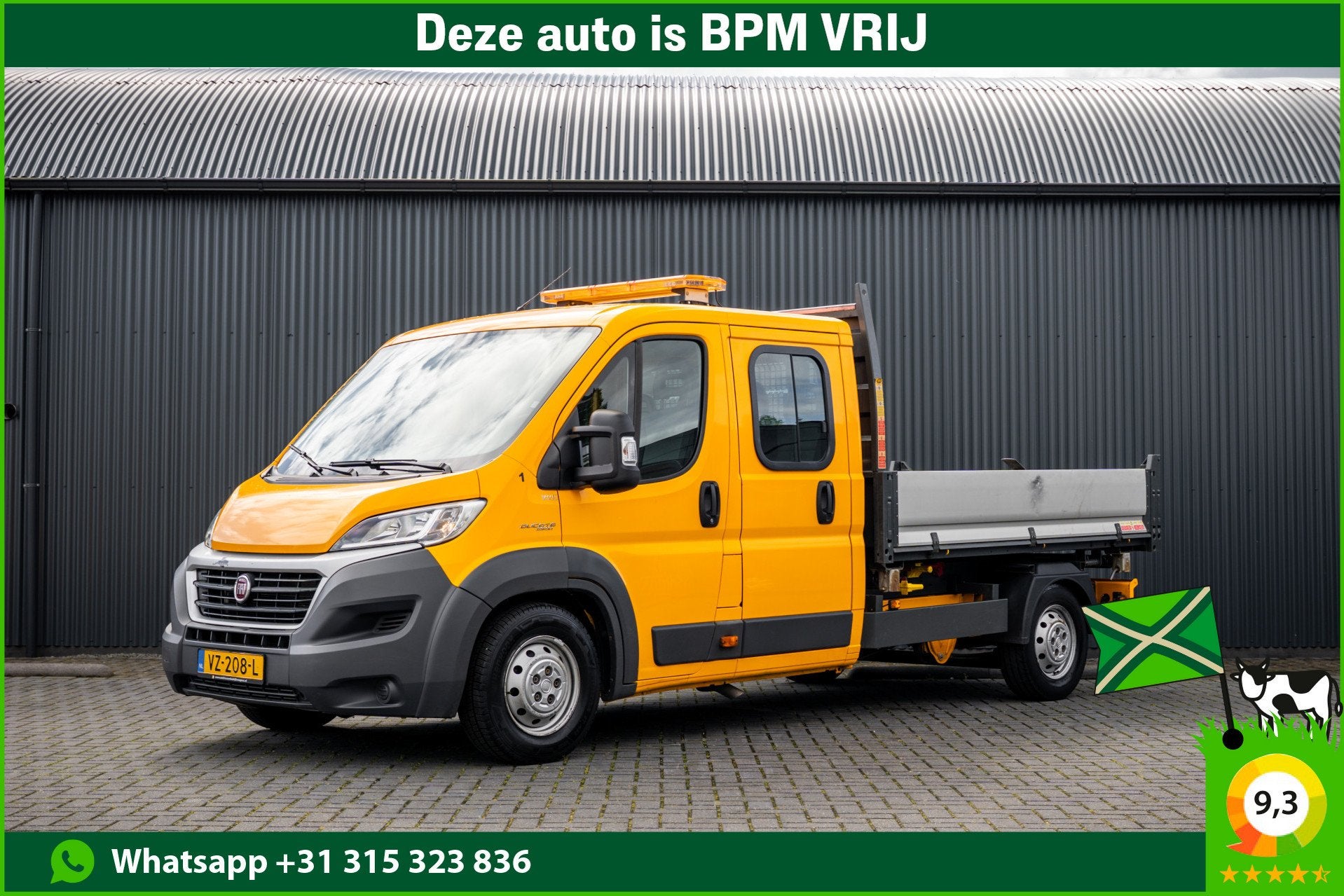 Fiat Ducato 150 Multijet 2.3 L3H1 | 150 PK | 6-Zits | 3-Zijd, Voorwielaandrijving, 15 km/l, Gebruikt, Euro 6
