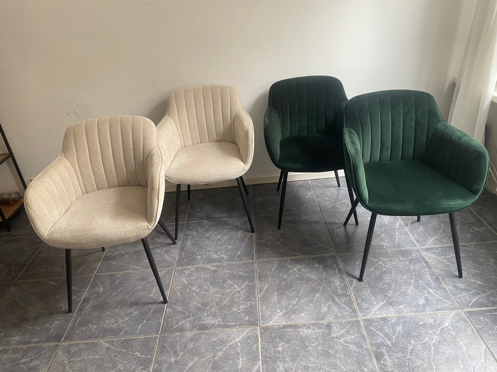 Eetkamerstoelen, Ophalen, Gebruikt, Overige kleuren, Vier