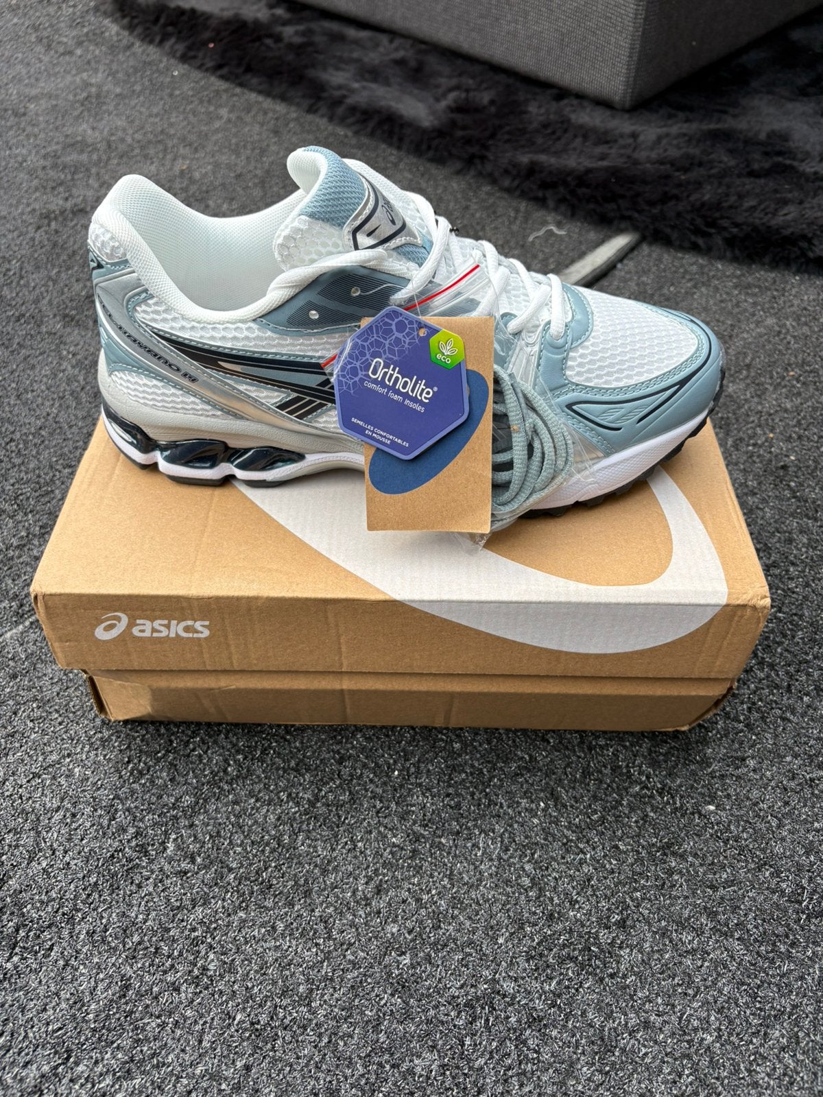 Asics kayano 14 Maat 45, Blauw, Sportschoenen, Nieuw, Ophalen of Verzenden