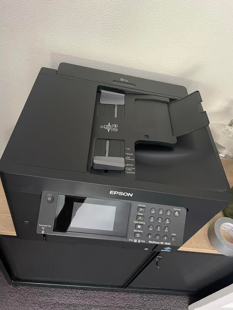 Epson WorkForce WF-7840DTWF A3 All-in-One Printer, Computers en Software, Printers, Faxen, Inkjetprinter, All-in-one, Ophalen of Verzenden