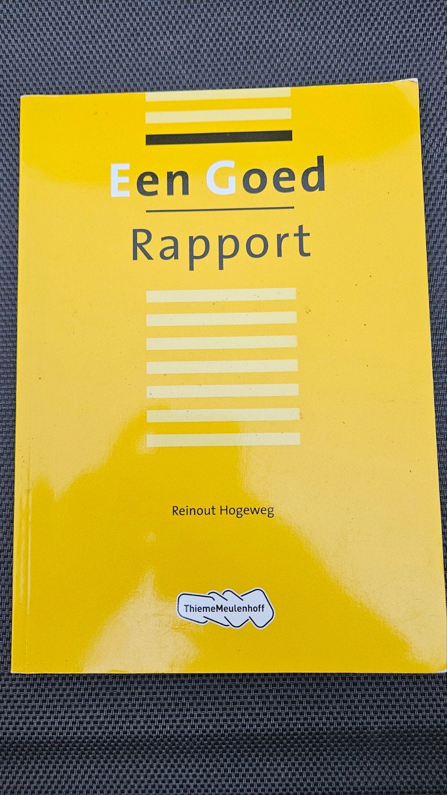 Een Goed Rapport - Reinout Hogeweg (ThiemeMeulenhoff), Boeken, Reinout Hogeweg, Zo goed als nieuw, Gamma, HBO