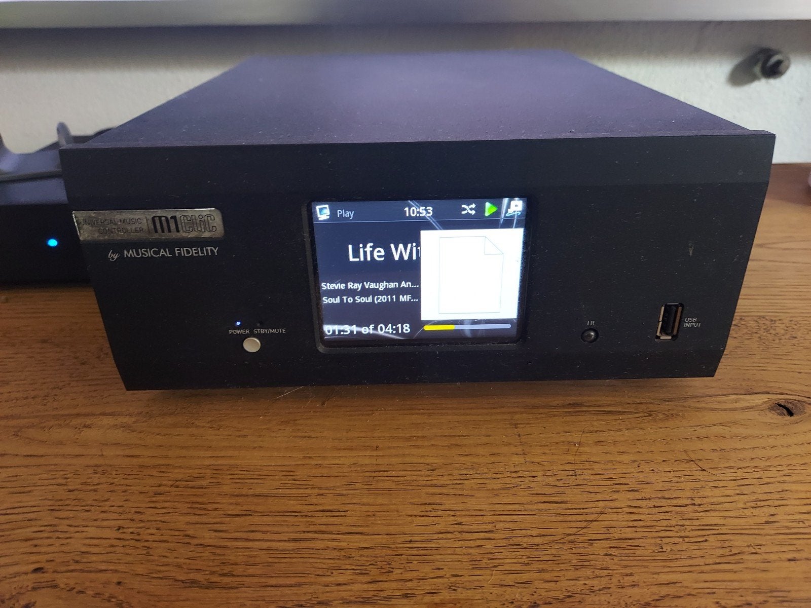 Musical Fidelity M1 Clic Streamer dac voorversterker, Audio, Tv en Foto, Mediaspelers, Ophalen of Verzenden