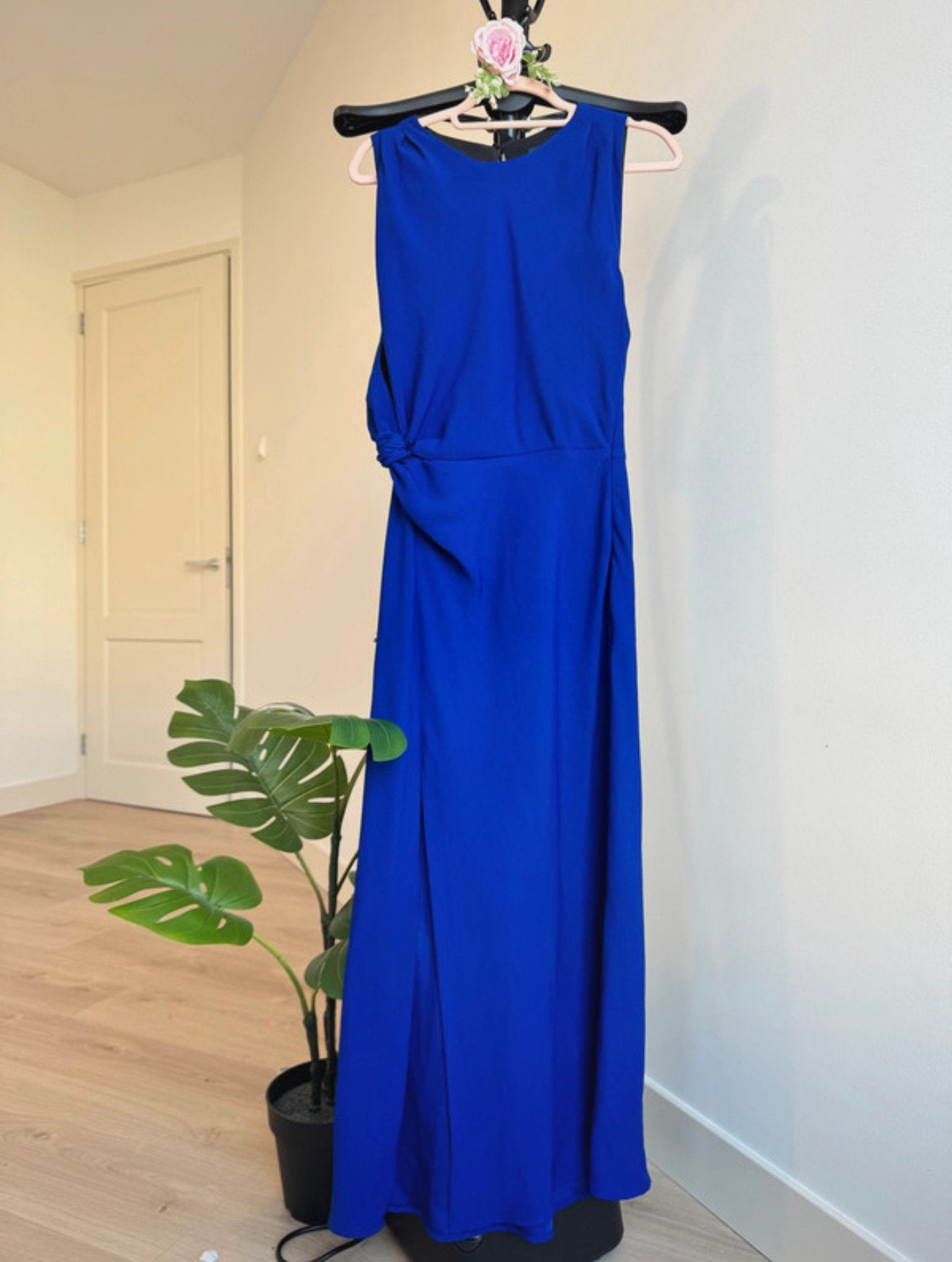 Zara elegante blauwe lange jurk – nieuw met kaartje, Kleding | Dames, Jurken, Blauw, Nieuw, Ophalen of Verzenden, Maat 36 (S)