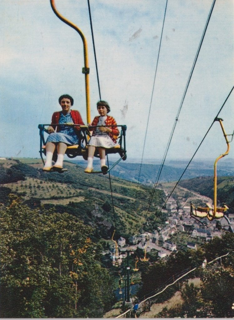 Luxemburg Vianden Panorama Kabellift, Verzenden, 1940 tot 1960, Ongelopen, Kinderen