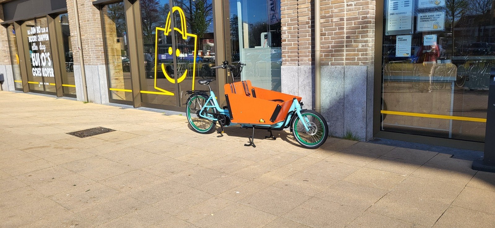 Elektrische bakfiets – Bafang M410 middenmotor – Enviolo – b, Ophalen, Nieuw, 4 kinderen of meer