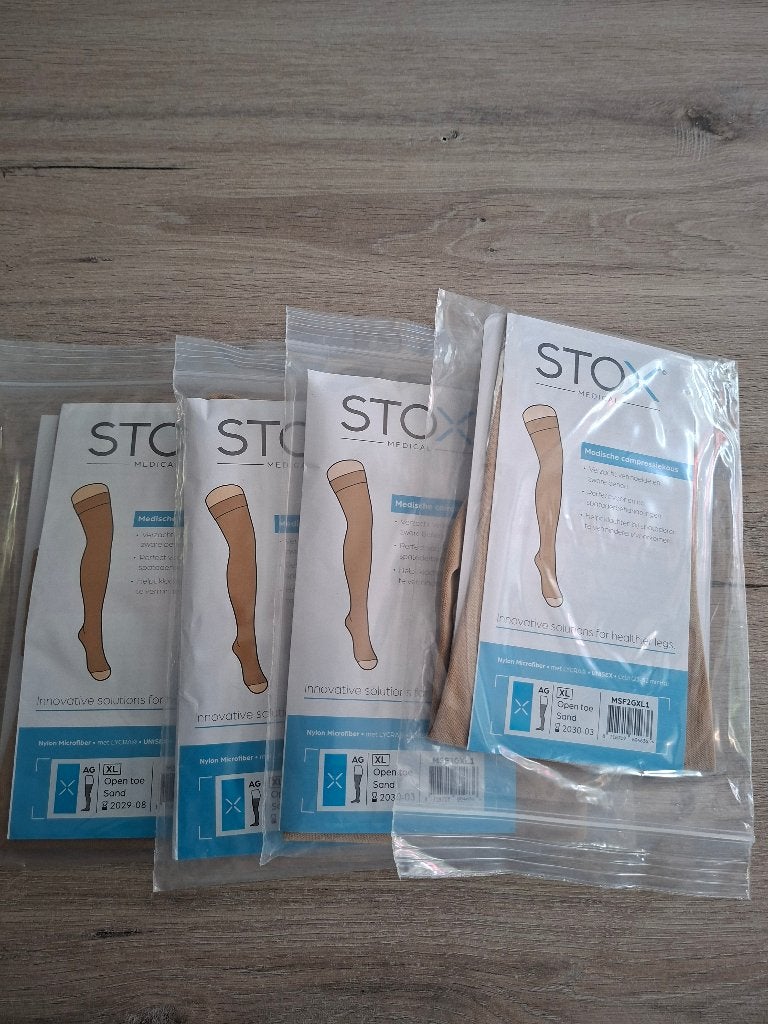Medische compressie kousen XL van  Stox 4 x, Kleding | Dames, Sokken en Kousen, Stay-up kousen, Overige kleuren, Overige maten