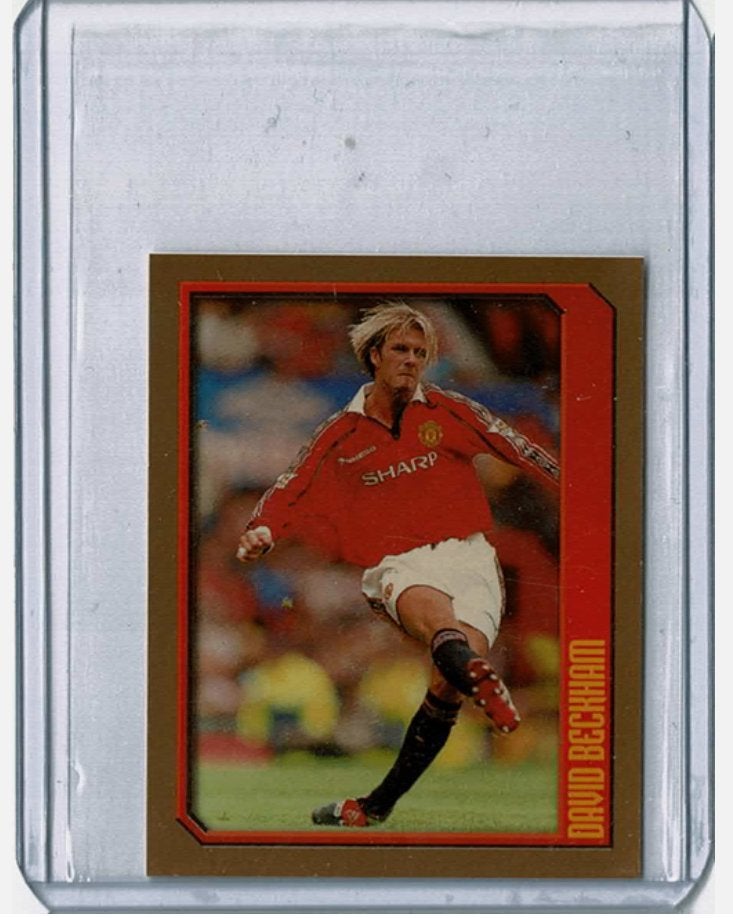 2000 Merlin's Premier League McDonald's David Beckham, Verzamelen, Ophalen of Verzenden, Gebruikt, Buitenlandse clubs, Poster, Plaatje of Sticker