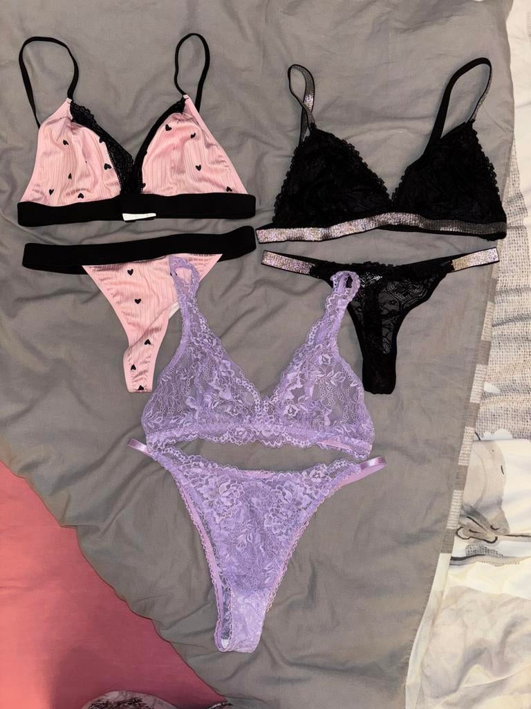 Lingerie setjes Nieuw!! Maat L, Ophalen of Verzenden, Overige kleuren, Setje