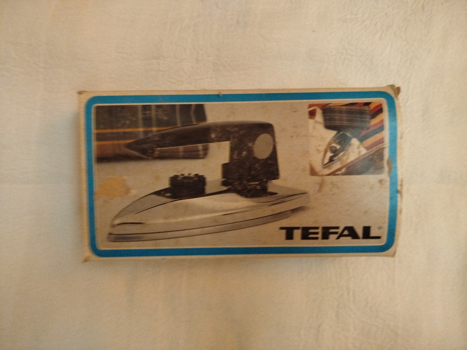 Vintage Tefal Reisstrijkijzer - Compact en Draagbaar, Ophalen, Nieuw, Strijkijzer met snoer