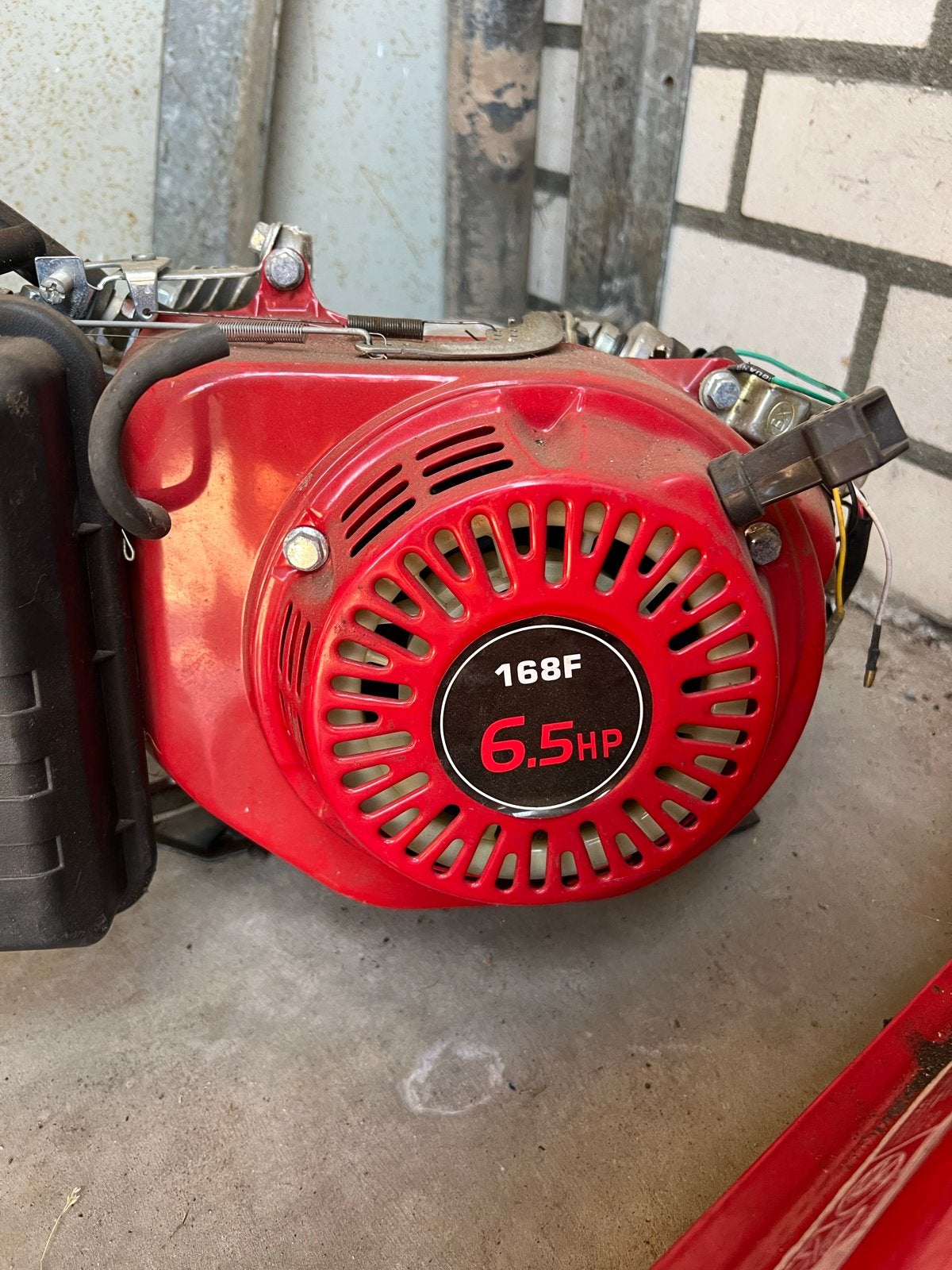 Benzinemotor 6.5HP 168F - Gebruikt, Ophalen, Gebruikt