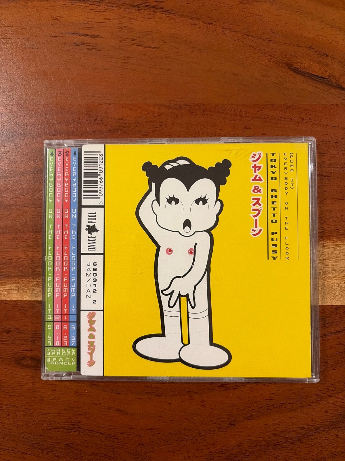 Tokyo Ghetto Pussy - Everybody On The Floor (CD Single), Ophalen of Verzenden, Gebruikt, Dance, Single
