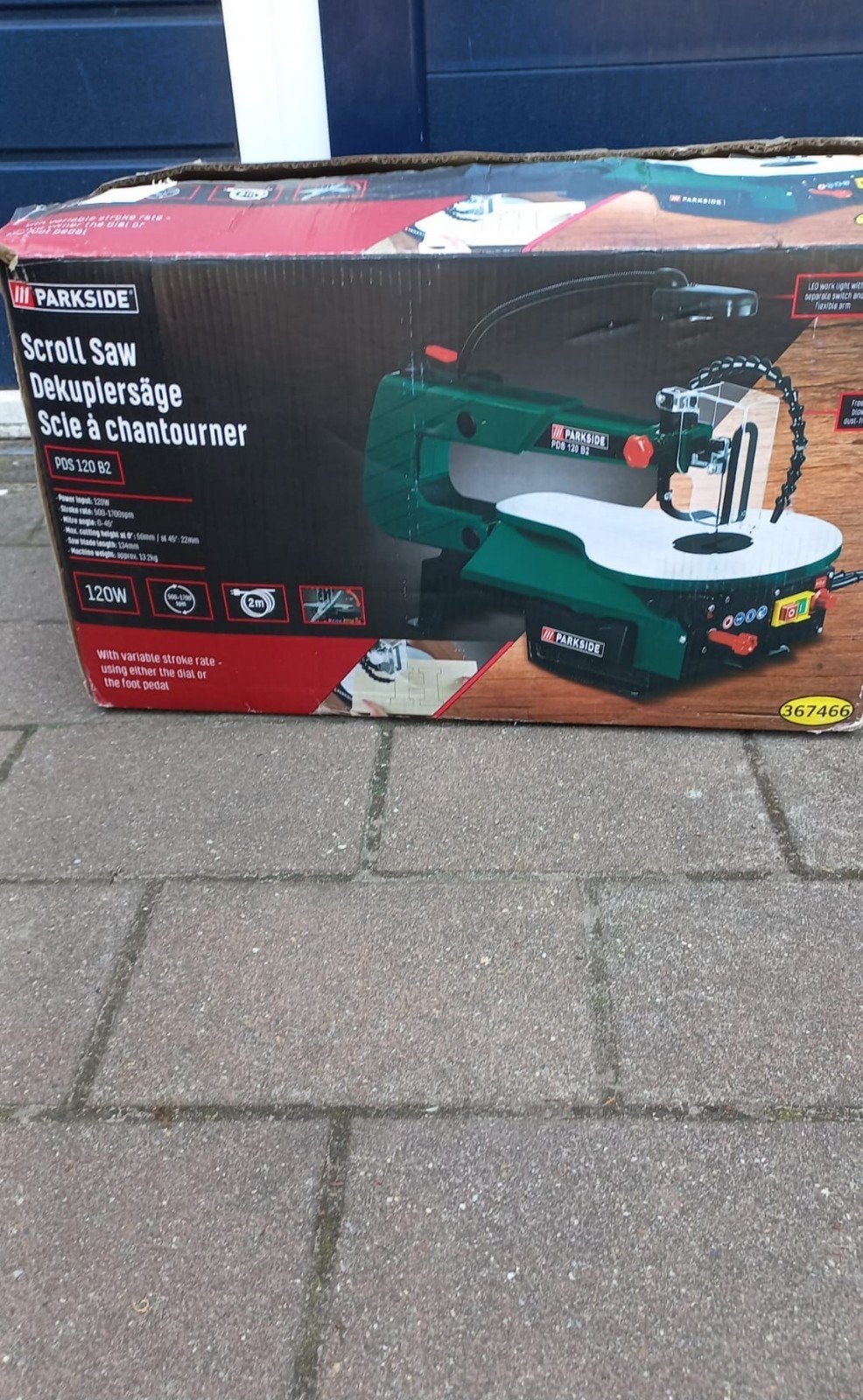 Figuurzaag Parkside Nieuw, Ophalen, Nieuw, 30 tot 70 mm, Figuurzaag