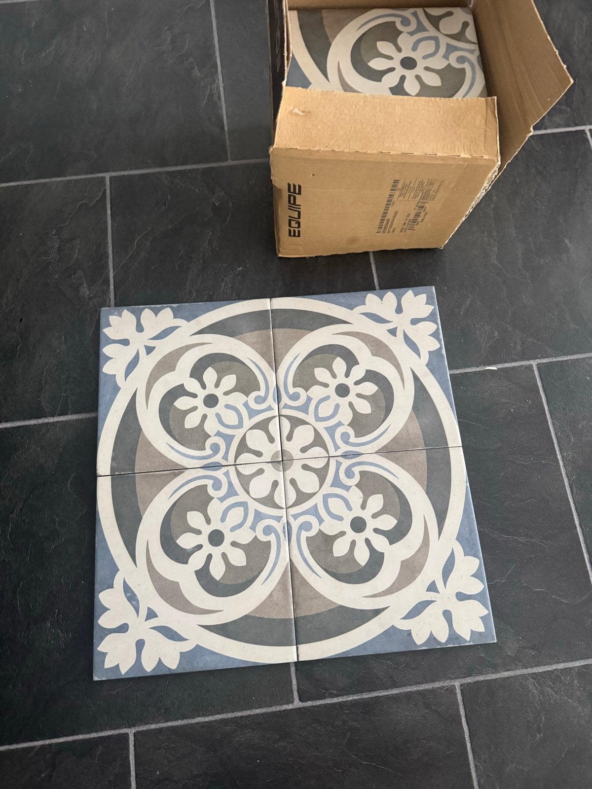 keramiek tegels 20 x 20 met portugees patroon, Ophalen, Keramiek, Nieuw, 20 tot 40 cm